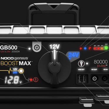 NOCO GB500 Boost Max 20000A 12V and 24V