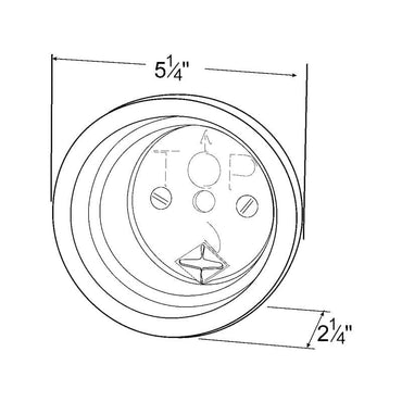 Grote Closed-Back Grommet For 4