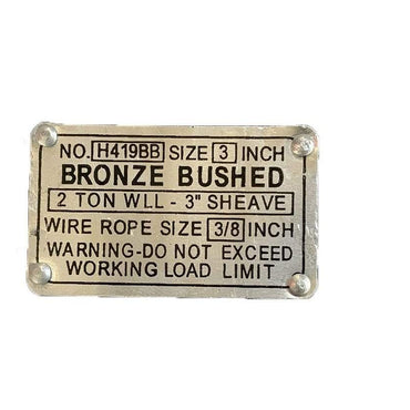 BA Products Snatch Block Metro 6I-2TSW30