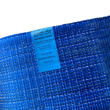Metro 8 Ton Wide Recovery Strap