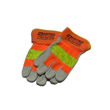 Metro Hi-Vis Unlined Work Gloves