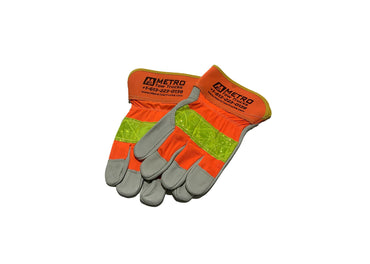 Metro Hi-Vis Unlined Work Gloves