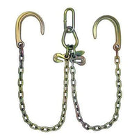 Low Profile V-Chain Bridle with 8" J-Hooks, 2' Legs