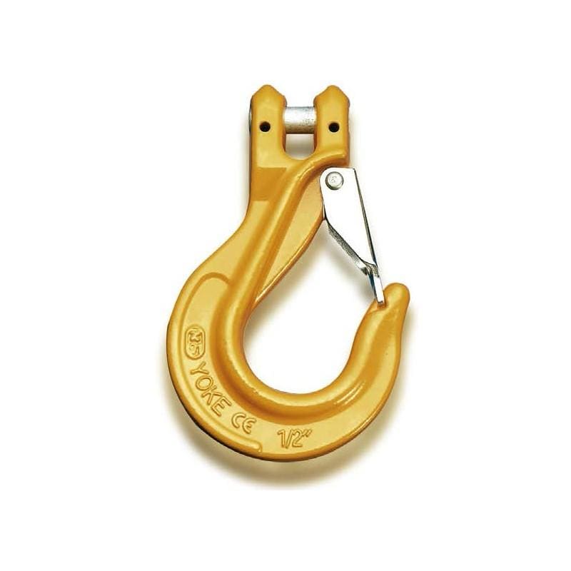 B/A Products Hook Clevis Sling Hook with Latch Yoke G8-111-38