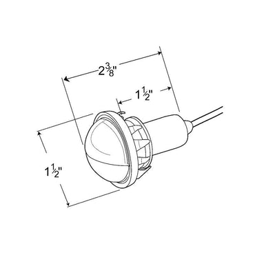 Compact Courtesy Lights Grote Industries 60101