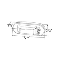 Economy Oval Stop Tail Turn Lights