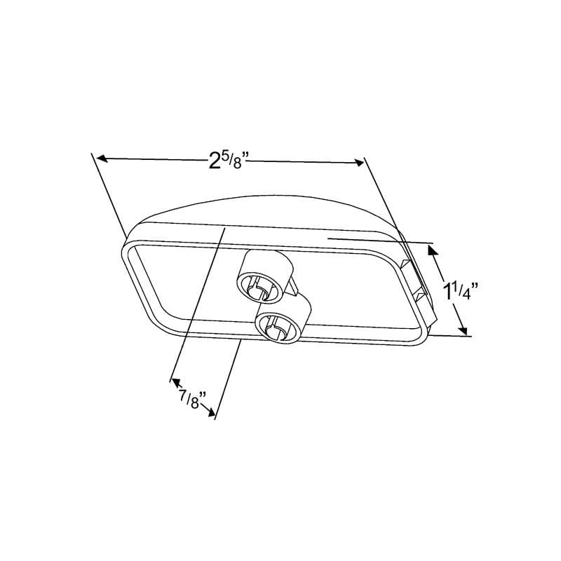 Small Rectangular LED Utility Light – Metro Tow Store
