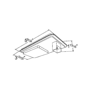 Grote Hi Count Rectangular LED Stop/Tail/Turn Light