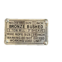 BA Products Snatch Block Metro 6I-2TSW30