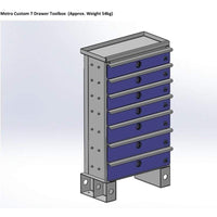 Metro 7 Drawer Steel Toolbox
